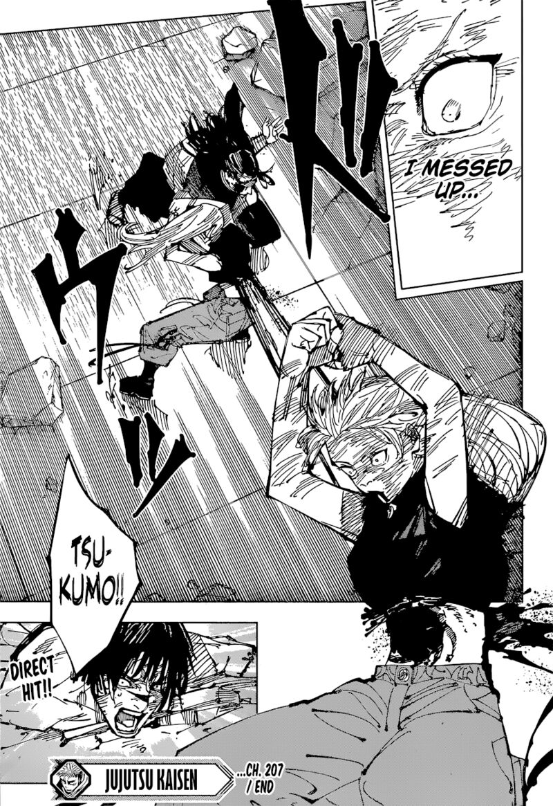 Jujutsu Kaisen Chapter 207 image 19